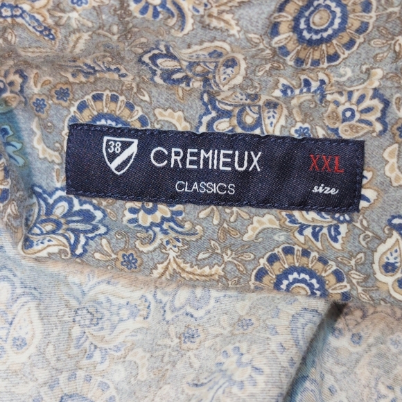 Daniel Cremieux Sz XXL Men's Floral Patterned Shirt Classic - Picture 4 of 5